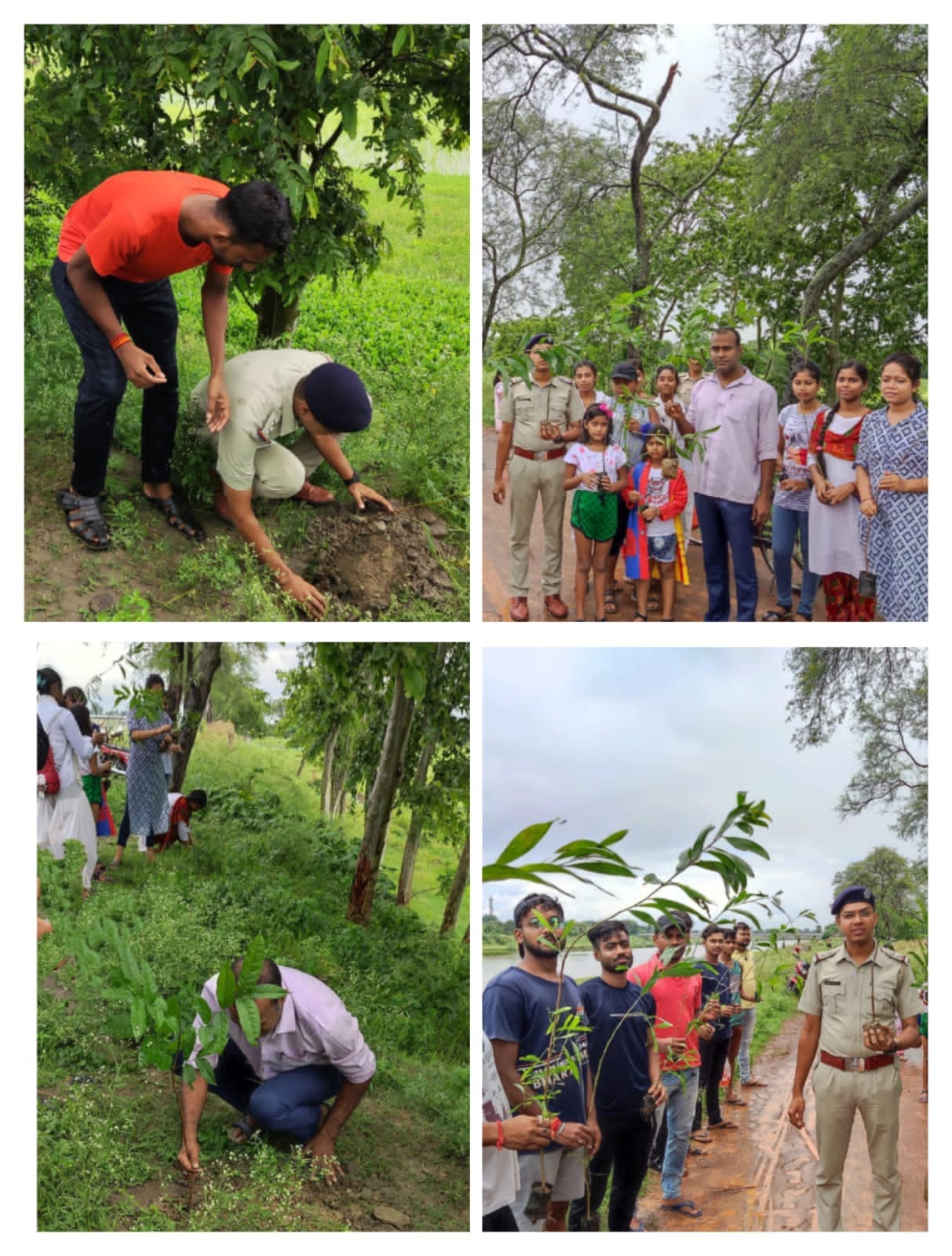 Howrah (Rural) District Police Organized Tree Plantation Programme
